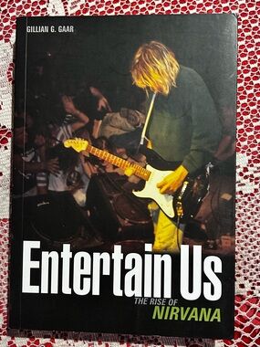 Entertain Us: The Rise of Nirvana — Black & Green Cover